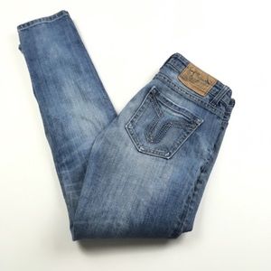 Vigoss Studio Brooklyn Skinny Distressed Jeans